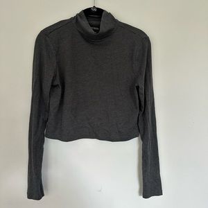 WILD FABLE - CROPPED TURTLENECK LONG SLEEVE